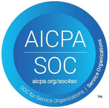 SOC2 Monitored by Drata Badge